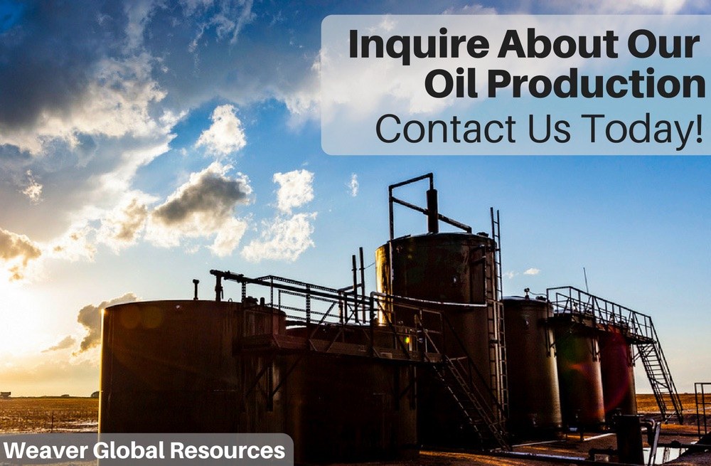 Inquire About Our Oil Production. Contact Us Today!